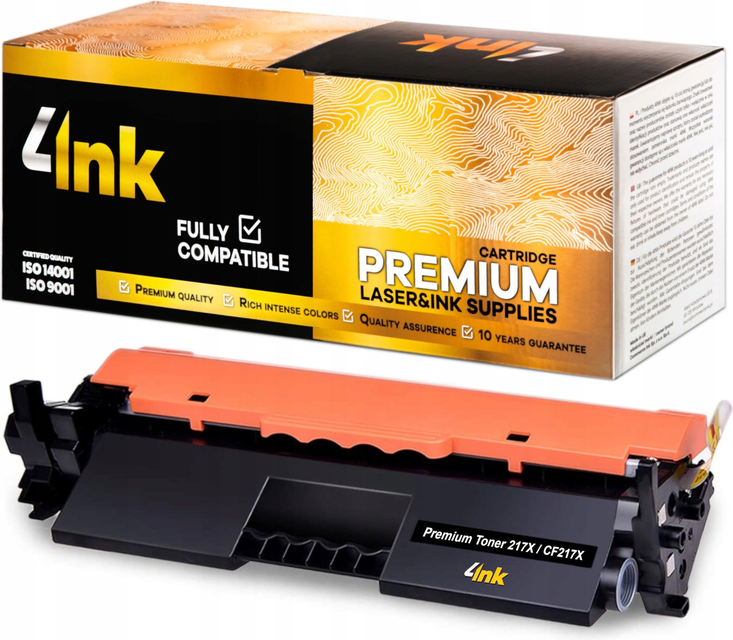4INK TONER / HP 217X CF217X PREMIUM XL (17X217XCF217XCF217) - Opinie i ...