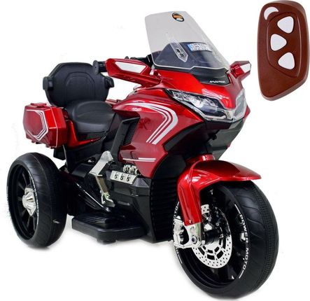 Super Toys Mega Motor Turystyczny Na Akumulator Z Pilotem Lakier Światła/ Hlw1688