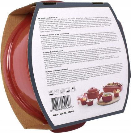 Garnek Ceramiczny Z Pokrywą Naczynie Do Piekarnika (11496492546) - zdjęcie 5