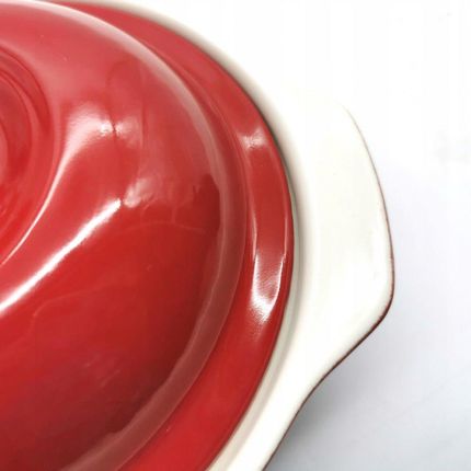 Garnek Ceramiczny Z Pokrywą Naczynie Do Piekarnika (11496492546) - zdjęcie 2