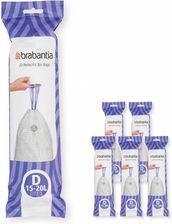 Zdjęcie Brabantia Worki Na Śmieci Perfectfit Rozmiar D 15-20L 120Szt 6X20 138201 - Tuczno