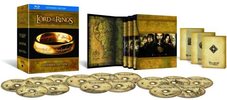 Władca Pierścieni: Trylogia (The Lord of the Rings: Trylogy) Edycja Rozszerzona (6Blu-ray/9DVD)
