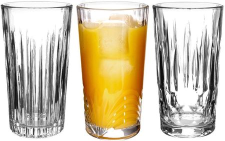 Orion Szklanka szklanki do wody napojów soku drinków zestaw komplet szklanek 3 sztuki 260 ml