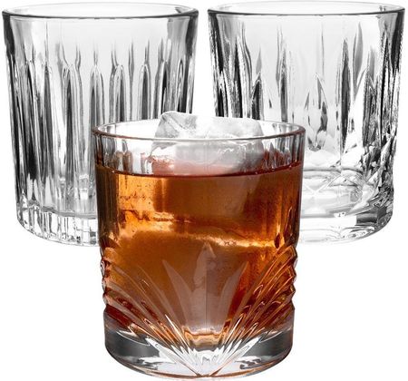 Orion Szklanka szklanki do whisky drinków napojów zestaw komplet szklanek 330 ml 3 sztuki