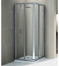 Kabina prysznicowa Novellini narożna - profil srebrny (60 cm) NSTARA60L-1B - zdjęcie 1