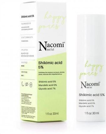 Nacomi Next Level Kwas szikimowy 5% kwas glikolowy, 30ml