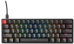 Klawiatura Glorious Pc Gaming Race GMMK Compact Gateron Brown czarna (GMMKCOMPACTBRN)