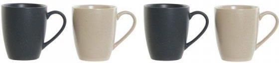 Dkd Home Decor Zestaw Filiżanek Beżowy Drewno Kauczukowe Kamionka ...