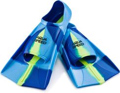 Aqua Speed Krótkie Pływackie Treningowe Kol 82 Niebieski - Maski rurki i płetwy