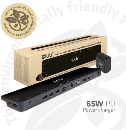 Club 3D Stacja dokująca (CSV1564W65) - zdjęcie 2