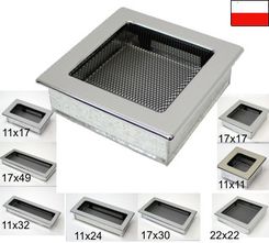 Zdjęcie Kratka kominkowa niklowana - Bolesławiec