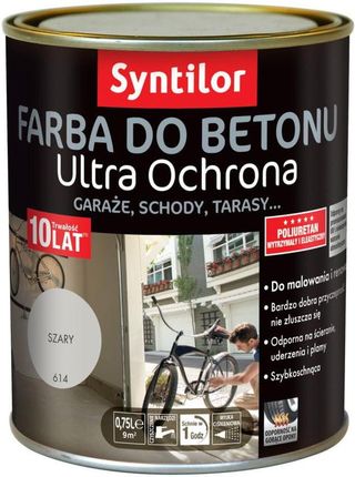 Syntilor Farba Do Betonu Ultra Ochrona 0,75L Szary