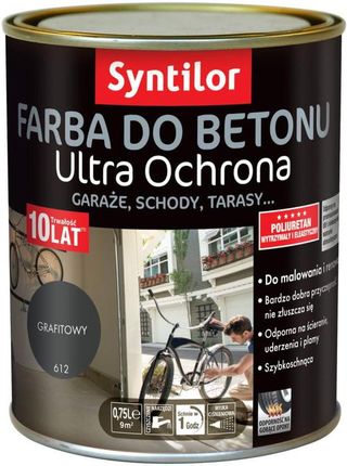 Syntilor Farba Do Betonu Ultra Ochrona 0,75L Grafitowy