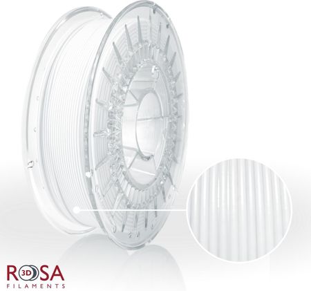 ROSA3D -PLA STARTER 1,75MM WINTER WHITE 0,8KG