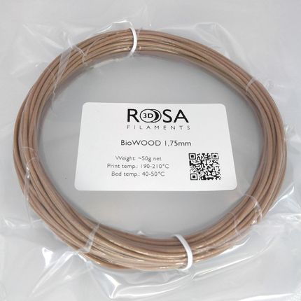 ROSA3D -BIOWOOD 1,75MM 50G