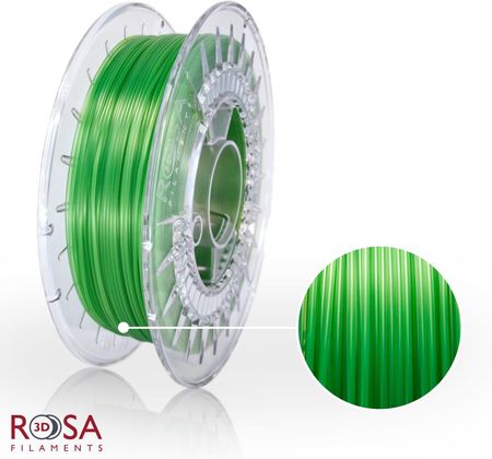 ROSA3D -PVB 1,75MM SMOOTH GREEN TRANSPARENT 0,5KG
