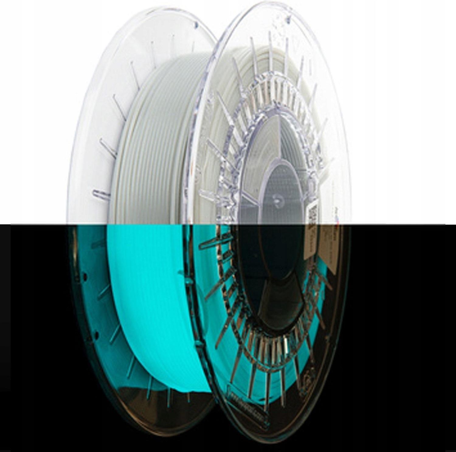 Filament SPECTRUM FILAMENT PETG GLOW IN THE DARK BLUE 1KG - Opinie i