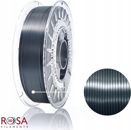 ROSA 3D FILAMENT ROSA3D PLA SILK 1,75MM 800G GRAFITOWY (ROSA3D3447)