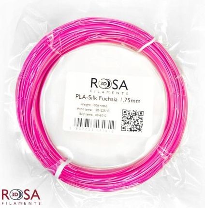 ROSA 3D ROSA3D PLA SILK 1,75MM 0,1KG FUCHSIA (ROSA3D3431)