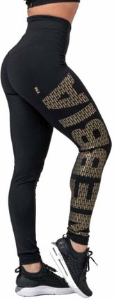 Nebbia Gold Print Leggings