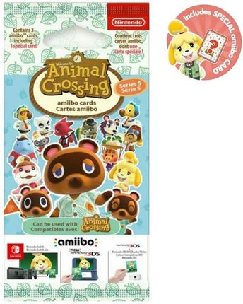 Nintendo amiibo Animal Crossing Karty Seria 5