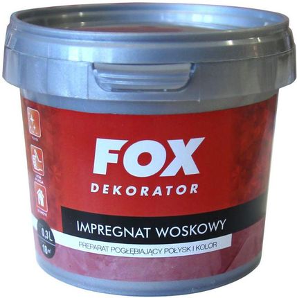 Fox Impregnat Woskowy Dekoracyjny 0,3L