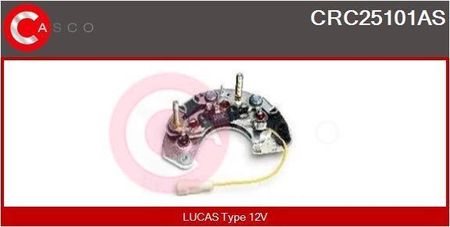Casco Prostownik Alternator Crc25101As