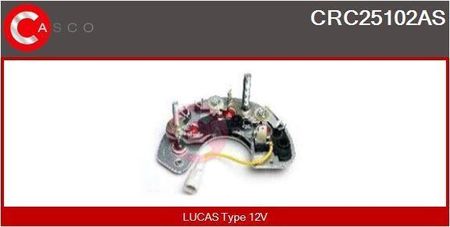 Casco Prostownik Alternator Crc25102As
