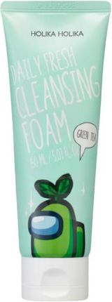 Holika Among Us Daily Fresh Cleansing Foam Green Tea Oczyszczająca Pianka Do Twarzy Z Ekstraktem Zielonej Herbaty 150Ml