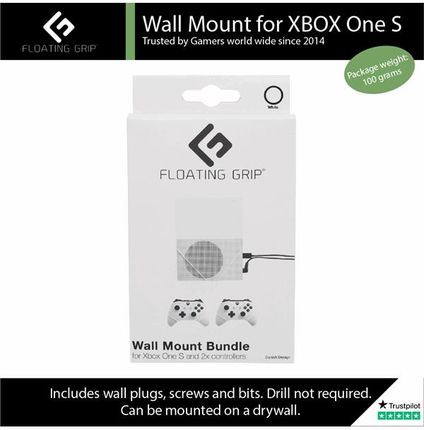 Floating Grip Wall Mount Bundle White - Xbox One