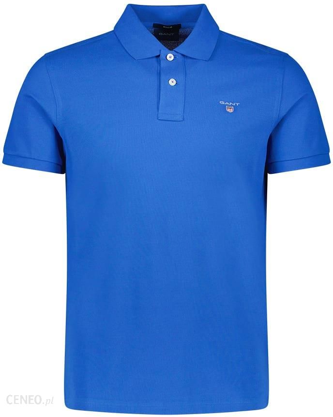 Gant Koszulka polo turkusowy-niebieski Wz\u00f3r w paski W stylu casual Moda Koszulki Koszulki polo 
