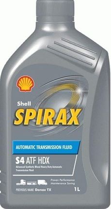 Shell Atf Spirax S4 Hdx 1L 550027965