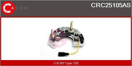 Casco Prostownik Alternator Crc25105As