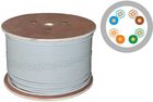 Kabel U/UTP kat.5e PVC 4PR Eca 500m 25 lat gwarancji, badanie jakości laboratorium INTERTEK (USA)