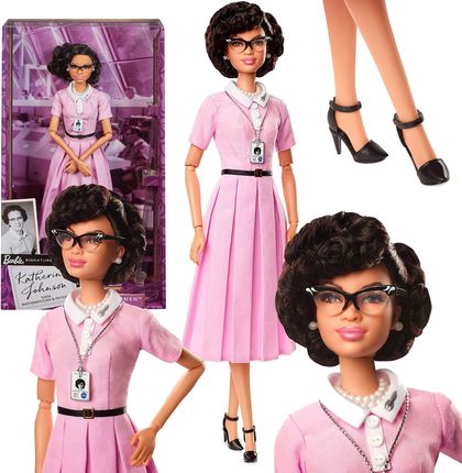 Lalka Barbie Katherine Johnson NASA Inspiring Women Collector