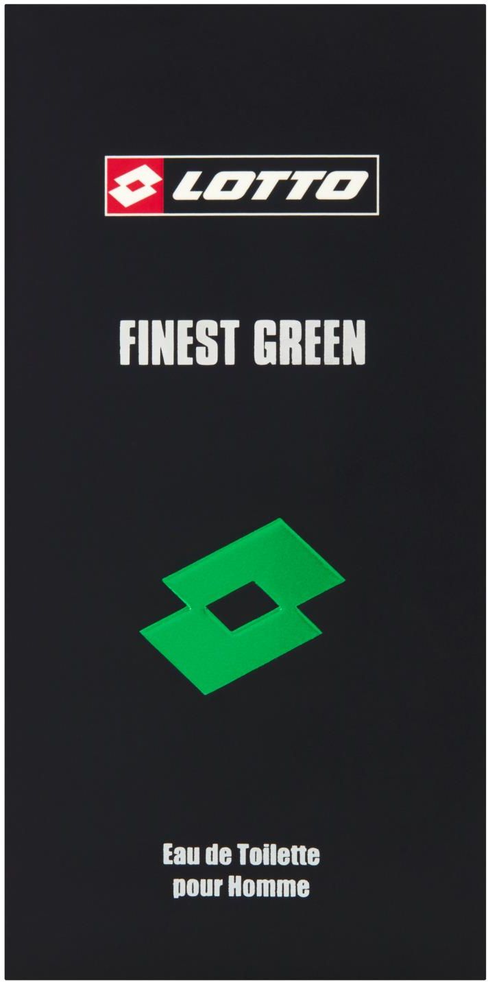 Eau De Toilette Lotto Finest Green Pour Homme - 100ml - Neuf - Origine France