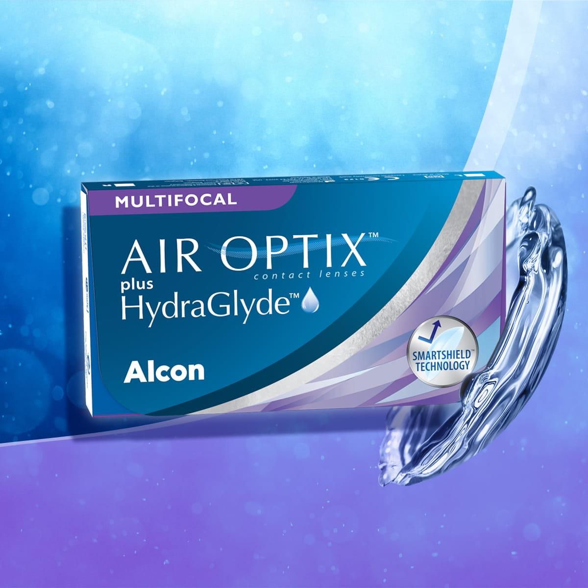 Soczewki ALCON AIR OPTIX PLUS HYDRAGLYDE MULTIFOCAL 3 +2,00; MED ALCON ...