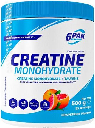 6Pak Nutrition Creatine Monohydrate 500g