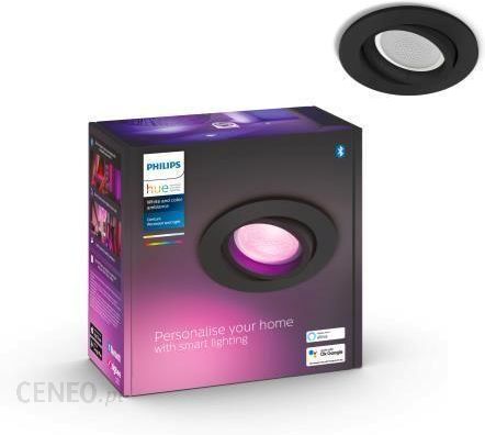 PHILIPS HUE White and color ambiance 1 szt. 5,7W Centura czarny