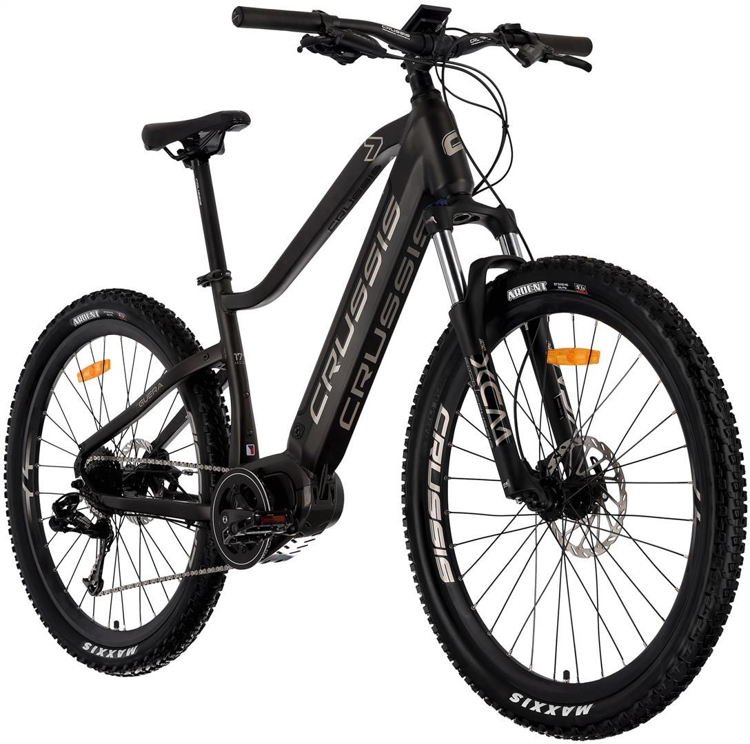 Crussis Rower Elektryczny Damski One Guera 7.7 S Czarny Srebrny