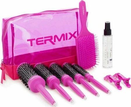 Termix Zestaw Grzebieni/Szczotek Brushing Różowy 10 Pcs