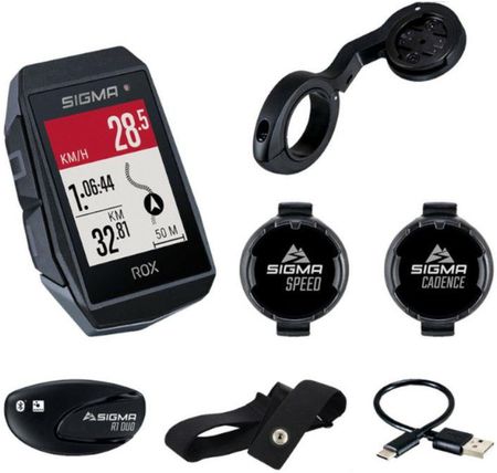 Sigma Sport Licznik Rowerowy Rox 11.1 Evo Sensor Set Black X1034