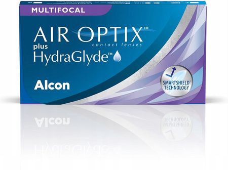ALCON AIR OPTIX PLUS HYDRAGLYDE MULTIFOCAL 3 +5,00; LOW