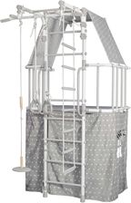 Zdjęcie Małpiszon Drabinka Gimnastyczna Z Domkiem Indigo Pastel Biały - Solec Kujawski