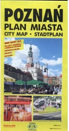 Poznań. Plan miasta. BiK 1:25000
