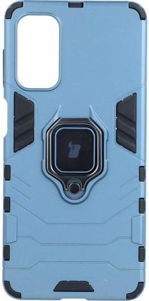 Bizon Etui Case Armor Ring Galaxy M52 Niebieskie