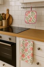 Zdjęcie Bawełniana Ścierka Kuchenna 45X65 Róże 22275 - Warka