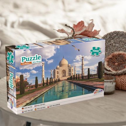 Grafix Puzzle Tradycyjne 1000El Widok Taj Mahal