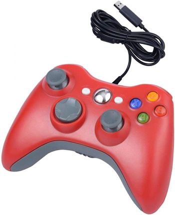 Atl Pad Do Pc Dual Shock Xbox Styl Red (Kx13C)