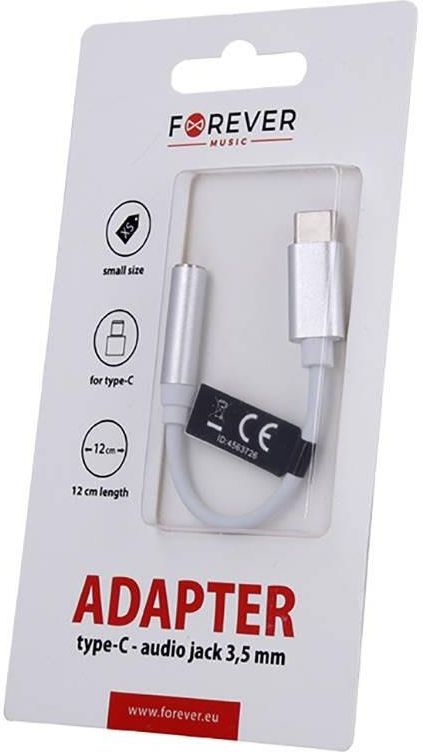 Nemo Adapter Usb Typ C Na Minijack 35mm Przejściówka Forever Biały Adaptery Opinie I Ceny Na 9477